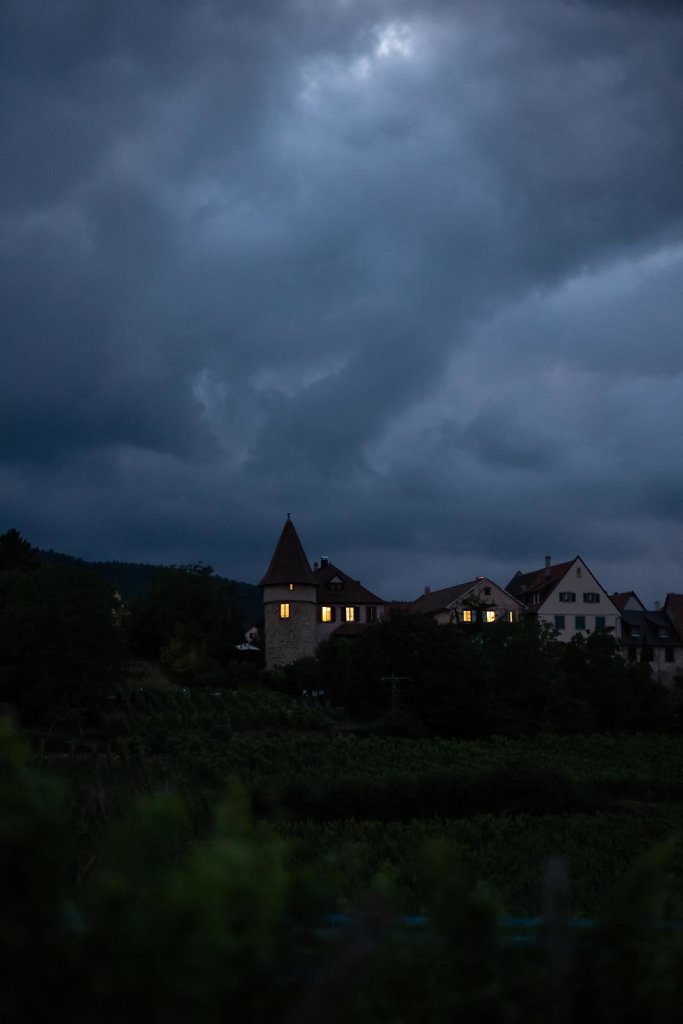 Evening in Alsace